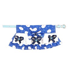 바이셀 펫 스카프 프릴 XL, 블루 래빗, 1개