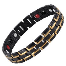 Hot Time Gold 4in1鍺磁健康手環 黑色 10134, 1個