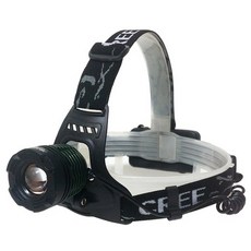 ROBUST S1圓形變焦頭燈體不帶電池登山/野營, 單色