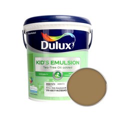 듀럭스 키즈 에멀전 무광 페인트, BurlapGold, 3L, 1개