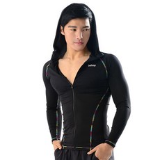 벨리프 남성용 후드 집업 래쉬가드 상의 A0332