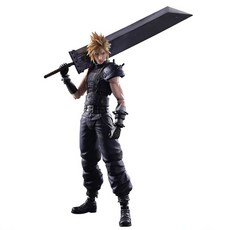 SQUARE ENIX Play Arts改 Final Fantasy 7 重製版 雲·史特拉菲 完成品模型 SQE32771 全高273mm, 1個