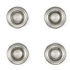 TAMIYA 零件 Mini 4wd 520 滾珠軸承 94752, 混色, 4件