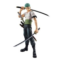 HOUSEMEGA Barrierable動作英雄海賊王羅羅亞·索隆 PAST BLUE 完成品公仔 MH82313 全高190mm, 1個