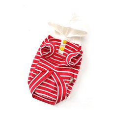 BK 寵物狗微笑棉質毛衣, 紅色