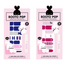 Cocoline 凝膠指甲貼 2入 BOOTO No.3, 3號+10號, 1組