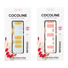 코코라인 붙이는 젤네일 스트립, COCO No 131, COCO No 137, 1개