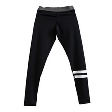 FUNHAN COUPLE 女款條紋游泳內搭褲