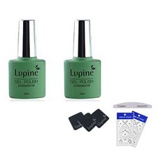 Lupin Fiona Melon Gel Polish FM-11 套組, 凝膠拋光FM-11+FM-11+碟墊3p+斑馬銼+藝術貼紙2p隨機送, 1套