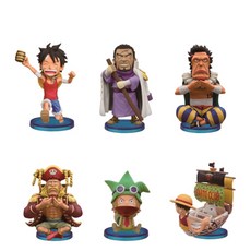 CRANEKING 一件世界珍藏公仔 Dressrosa Vol 3 6 件套公仔, 1套