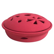 MONACO OLIVE 陶瓷蚊香安全燃燒器, 紅色