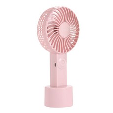 제이닉스 프리미엄 핸디형 휴대용 선풍기, JY-X5PK, 핑크