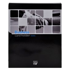 아스트 명함첩 고주파 신 종이케이스 600S, 30매, 흑색