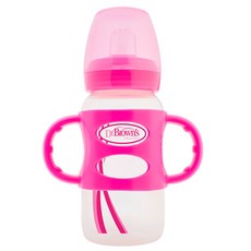 Dr.Brown's 布朗博士 Sippy寬口式把手吸嘴杯, Pink, 1個, 270ml