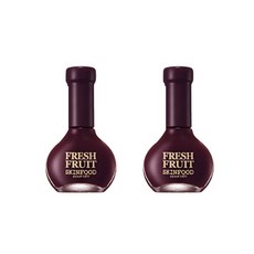 스킨푸드 생과일 네일 플럼 멜로우 10ml, 11호 자두시럽, 2개입