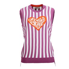 LEE&B 女款直條紋印花高爾夫背心 AVLN6016