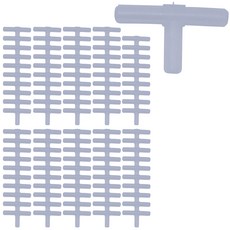 Haon Pet 水族箱用T型軟管 白色, 100個