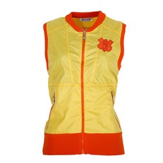 LEE&B 女款拉鍊梭織印花背心 AVLN6018