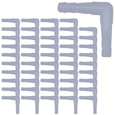 Haonpet水族箱用L型軟管 不透明, 50個