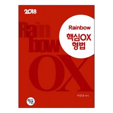 2018 Rainbow 刑法 核心OX, 學研