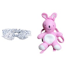 CONY BABY 兔子後背包+髮帶, 1組