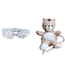 CONY BABY 老虎後背包+髮帶, 1組