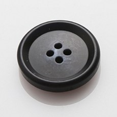 HR大鈕扣 賈伯斯霧面鈕扣 30mm, 海軍藍, 8個