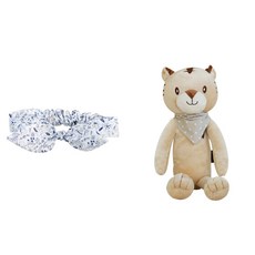 CONY BABY 安撫娃娃 黃虎+髮帶, 1組