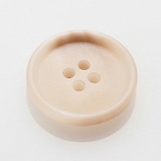 HR大鈕扣 Mani 霧面鈕扣 21mm, 膚米色, 8個