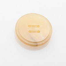 HR尼祿大鈕扣 21mm, 線紋淺米色, 8個