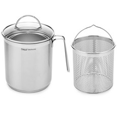 OSLO 多功能單柄深湯鍋+濾網組, 3.6L, 混色