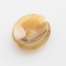 HR大號護目鏡鈕扣 21mm, 米色, 12個