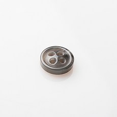 HR大鈕扣 Duhotangi 鈕扣 23mm, 灰色, 12個