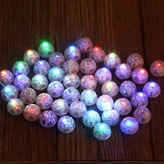파티복닷컴 LED 풍선 라이트, 랜덤 발송, 50개