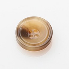 HR大鈕扣 男士鈕扣 15mm, 米色, 12個