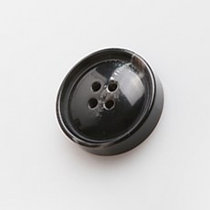 HR빅버튼 볼드 단추 23mm, 블랙, 8개입