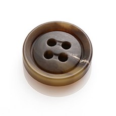 HR大鈕扣 Renault 鈕扣 25mm, 棕色, 12個