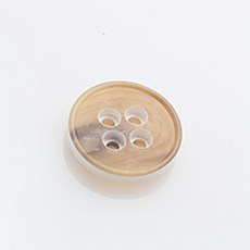 HR大鈕扣 達達歐 鈕扣 18mm, 米色, 12個