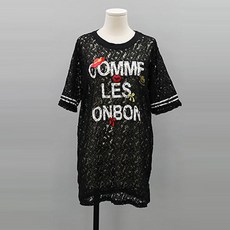 정스토어 임산부용 꼼므 플라워레이스 커버업 티셔츠