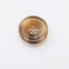 HR大鈕扣 男士鈕扣 18mm, 米色, 8個