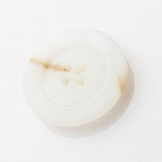 HR大鈕扣 曼聯霧面鈕扣 30mm, 白色, 12個