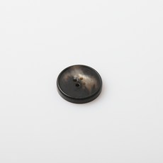 HR大鈕扣 Gaudi 霧面鈕扣 23mm, 深棕色, 12個