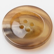 HR빅버튼 맨유 단추 23mm, 베이지, 8개입