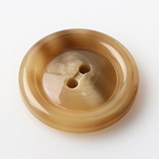 HR大鈕扣 She's 鈕扣 23mm, 深米色, 12個