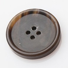 HR大鈕扣 Messiah 霧面鈕扣 直徑 30mm, 淺棕色, 12個