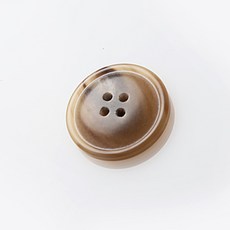 HR大鈕扣 Around 鈕扣 25mm, 米色, 12個