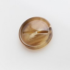 HR大鈕扣 O'clock 鈕扣 21mm, 米色, 12個