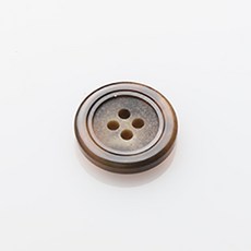 HR빅버튼 투유 단추 18mm, 브라운, 8개입