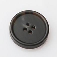 HR大鈕扣 Messiah 霧面鈕扣 直徑23mm, 深棕色, 12個