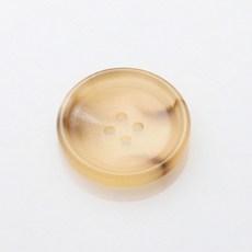 HR大鈕扣 M B.O 鈕扣 23mm, 淺米色, 12入
